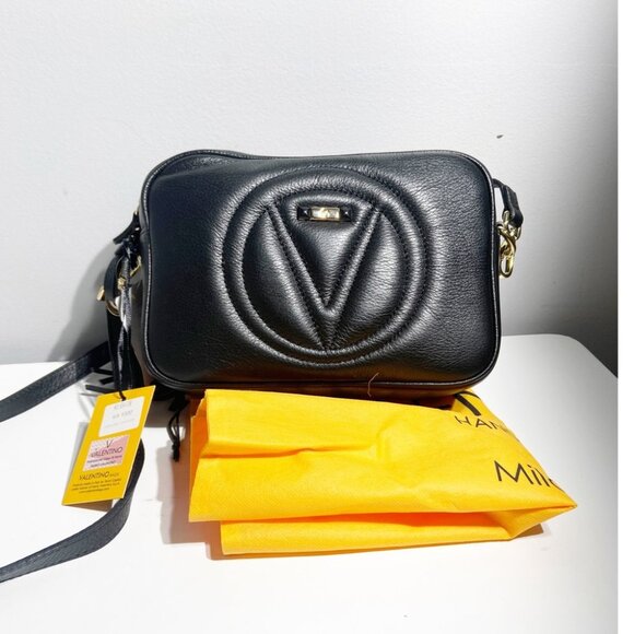 NWT VALENTINO BY MARIO VALENTINO Mia Signature Leather Crossbody Bag - Picture 2 of 9